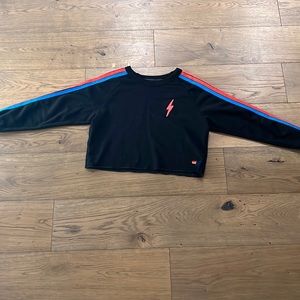 AVIATOR NATION cropped sweatshirt